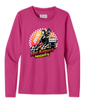 Hot Summer Nights Cooling Long Sleeve Shirt - Fuchsia