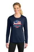 Let Freedom Ring Cooling Long-sleeved Shirt - Deep Navy
