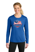 Let Freedom Ring Cooling Long-sleeved Shirt - Royal Blue