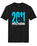 Ridge Motorsports Park T-Shirt - Blue Bike Design