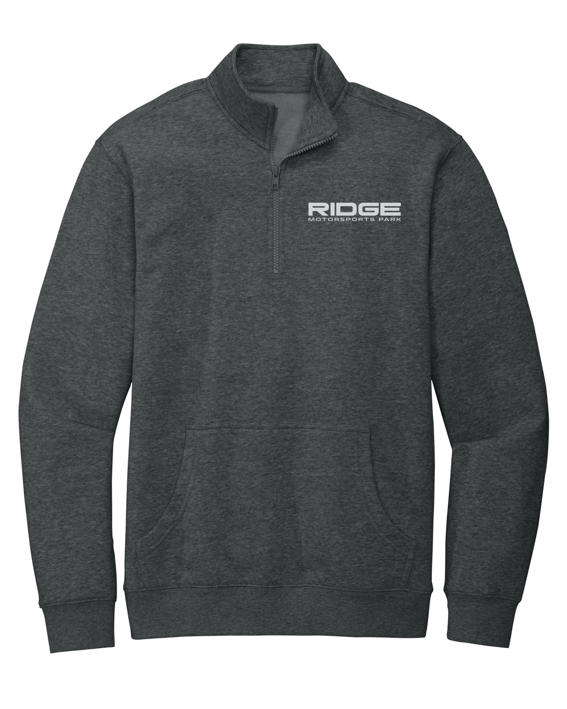 Ridge Motorsports Park Fleece 1/4 Zip - Heathered Charcoal