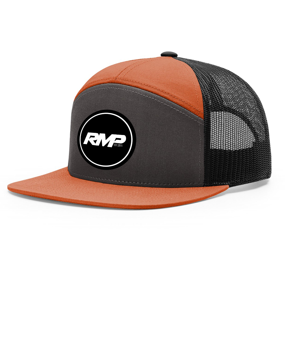 Ridge Motorsports Park Trucker Hat - Orange and Grey