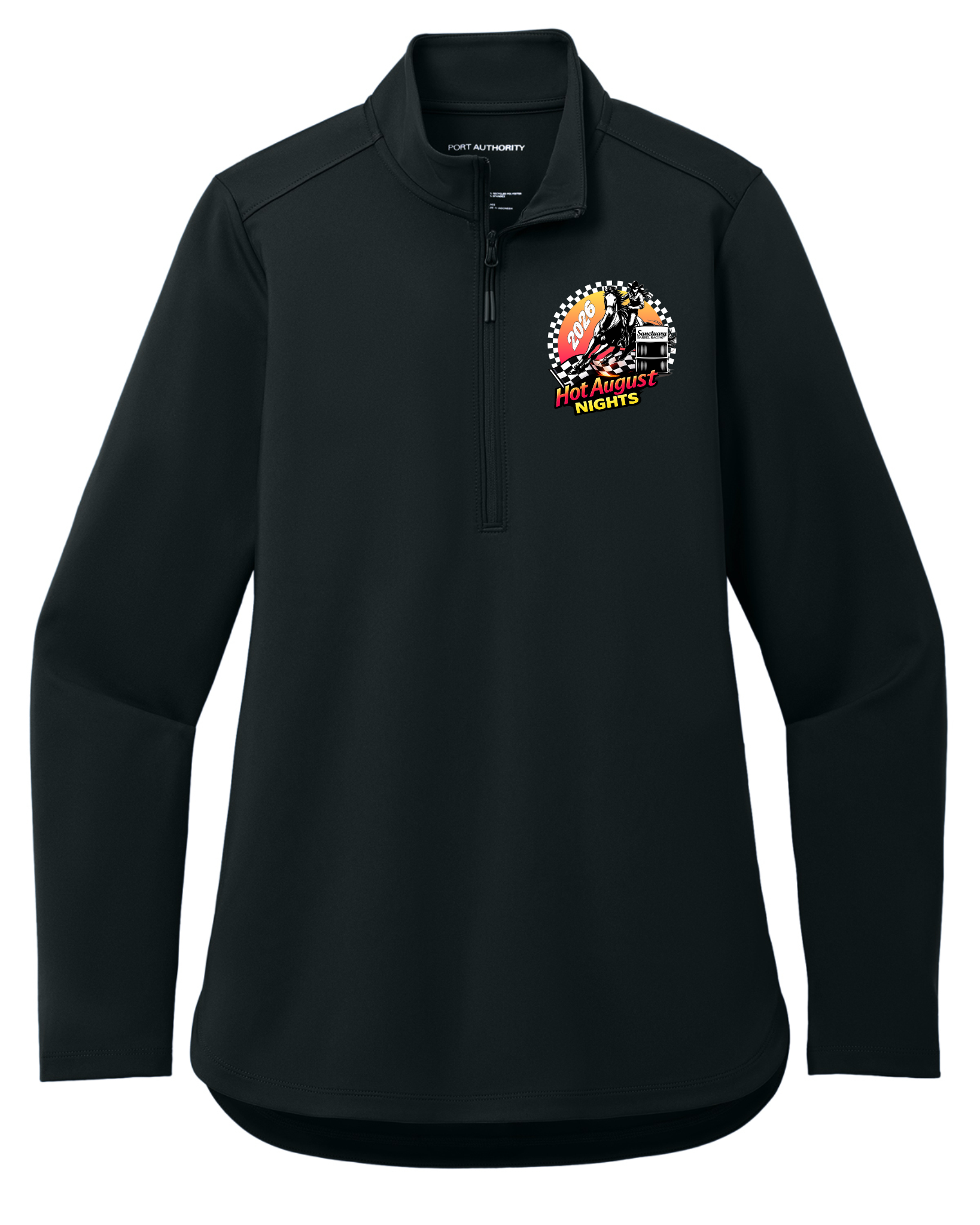 Hot August Nights 1/4 Zip - Black