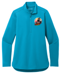 Hot August Nights 1/4 Zip - Teal