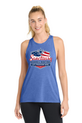 Let Freedom Ring Tank Top - Light Blue