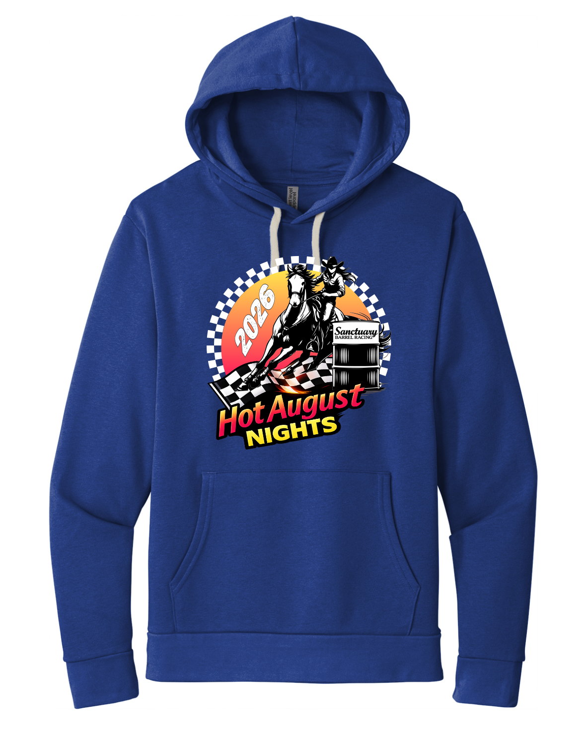 Hot August Nights Hoodie - Royal Blue